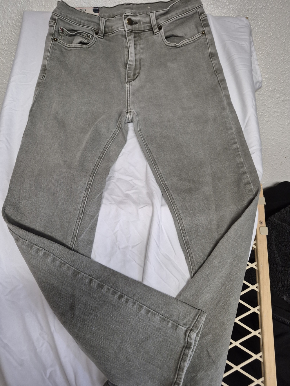 Marine Layer Men's olive green Slim Straight Jeans
